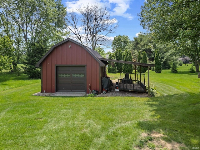 2131 E 430 Rd S, Lafayette, IN 47909 - view of detached garage