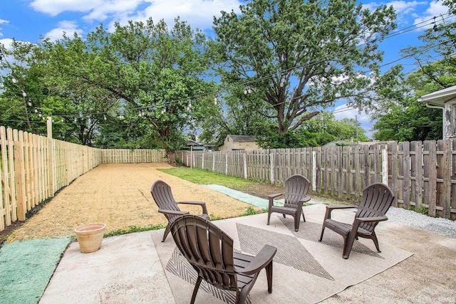 507 W Marion St, South Bend, IN 46601 - fenced backyard featuring a patio area