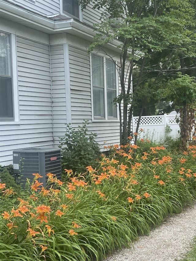 217 S 9th St, Vincennes, IN 47591 - view of side of property featuring a central AC unit
