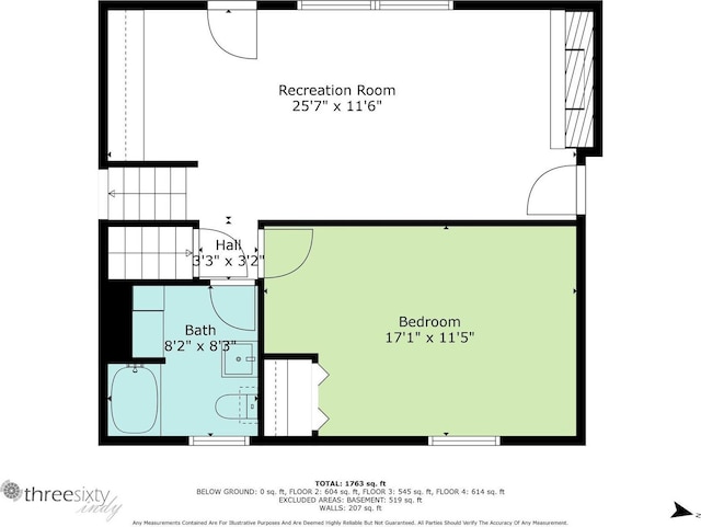 60175 Emerald Dr, South Bend, IN 46614 - view of room layout