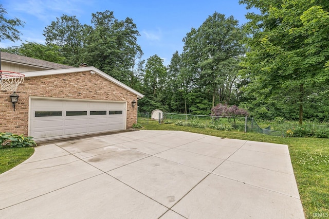 60175 Emerald Dr, South Bend, IN 46614 - garage with driveway