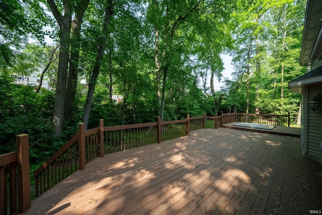 2166 Willow Creek Dr, Mishawaka, IN 46545 - view of wooden terrace