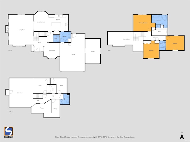 2166 Willow Creek Dr, Mishawaka, IN 46545 - view of home floor plan