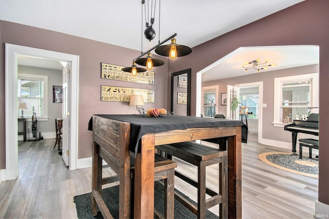 909 Independence St, Elkhart, IN 46514 - dining room with light wood-type flooring and pool table