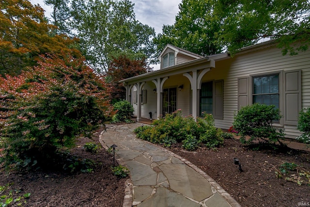 2200 E Boonville New Harmony Rd, Evansville, IN 47725 - view of side of property with a porch