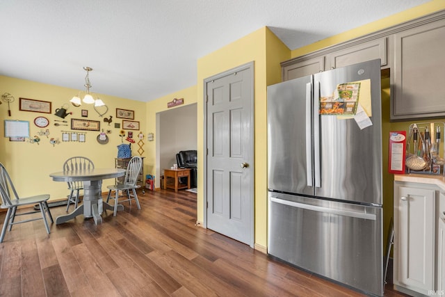 12426 Sonoma, Fort Wayne, IN 46818 - dining area featuring a chandelier and dark wood-style floors