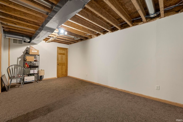 12426 Sonoma, Fort Wayne, IN 46818 - basement featuring carpet flooring