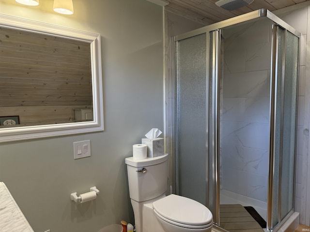 299 Spring Haven Rd, Mitchell, IN 47446 - bathroom featuring a stall shower