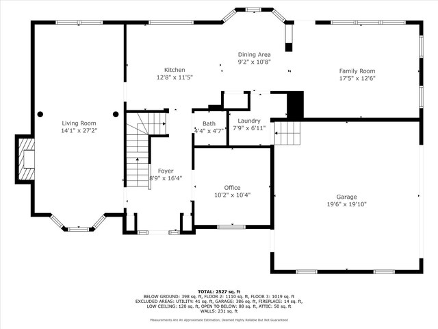 1045 E Chris Ln, Bloomington, IN 47401 - view of floor plan / room layout