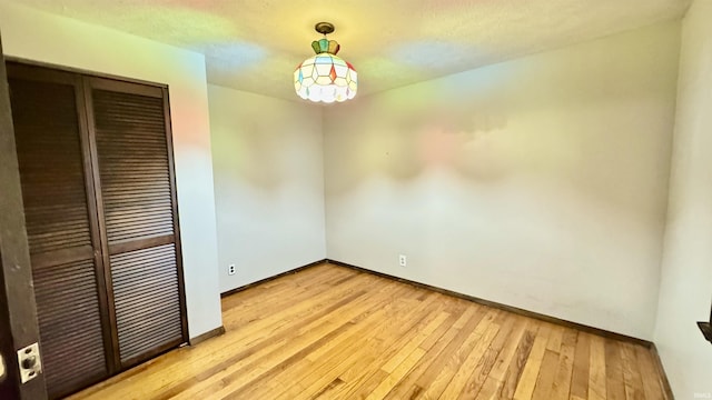 54213 Terrace Ln, South Bend, IN 46635 - unfurnished bedroom with light wood finished floors and a closet