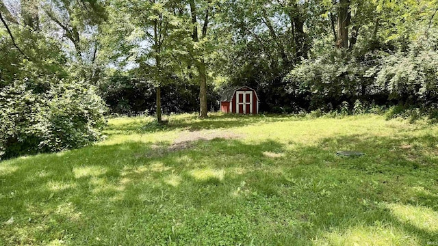 54213 Terrace Ln, South Bend, IN 46635 - view of yard with a shed