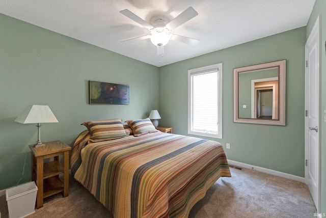 10057 Chapmans Cv, Fort Wayne, IN 46835 - bedroom with carpet floors and ceiling fan