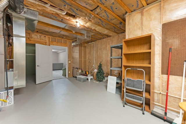 10057 Chapmans Cv, Fort Wayne, IN 46835 - view of unfinished basement