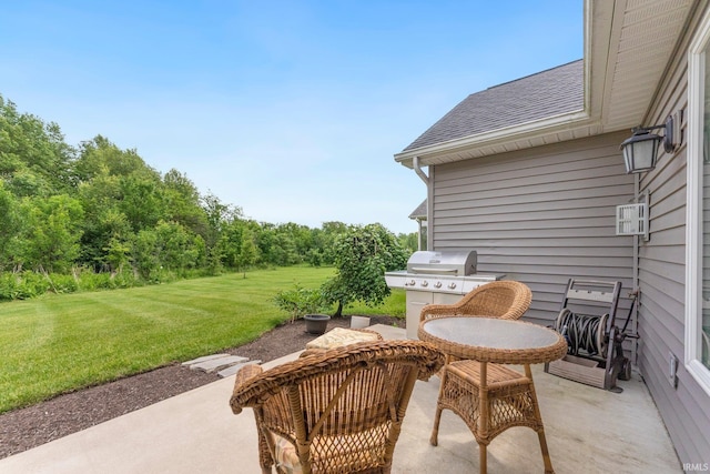10057 Chapmans Cv, Fort Wayne, IN 46835 - view of patio / terrace featuring area for grilling