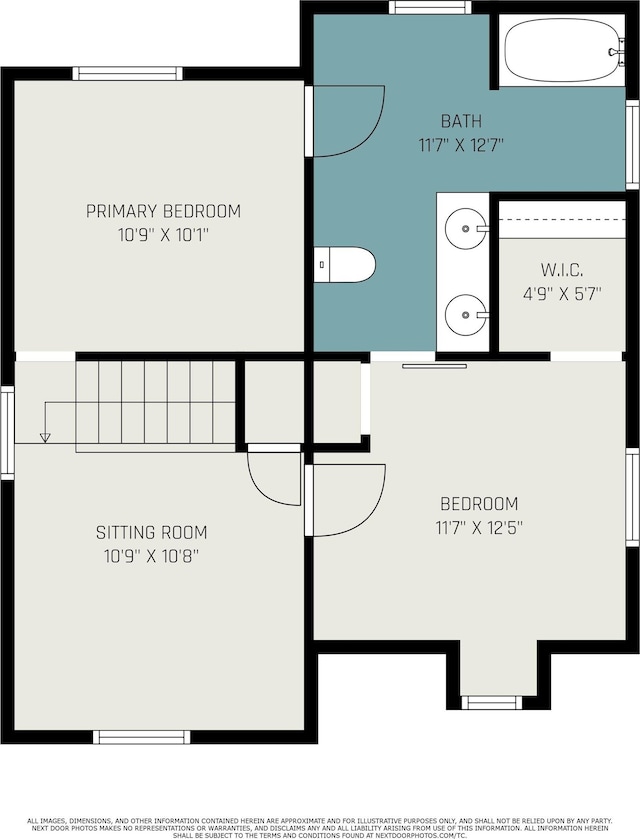 914 Golden Ave, South Bend, IN 46616 - view of property floor plan