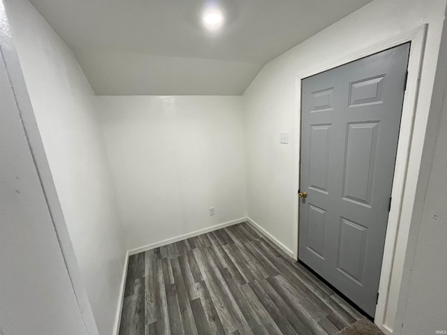 410 N Jay St, Kokomo, IN 46947 - bonus room with vaulted ceiling and dark wood finished floors
