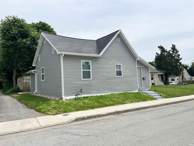 410 N Jay St, Kokomo, IN 46947 - view of home's exterior featuring roof with shingles