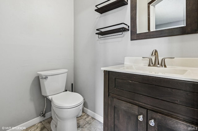 19629 Gilmer St, South Bend, IN 46614 - bathroom with toilet and vanity