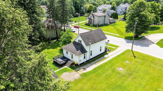 718 N Cedar St, Auburn, IN 46706 - aerial perspective of suburban area