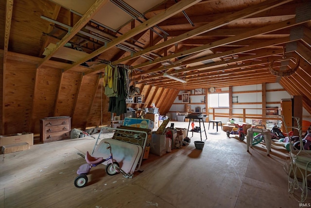 600 Forest Dr, Bloomfield, IN 47424 - misc room featuring lofted ceiling