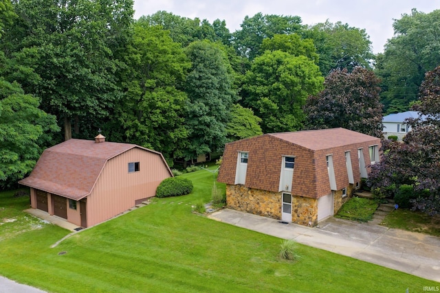 600 Forest Dr, Bloomfield, IN 47424 - view from above of property