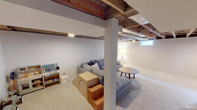 325 W 5th St, Jasper, IN 47546 - basement with carpet floors