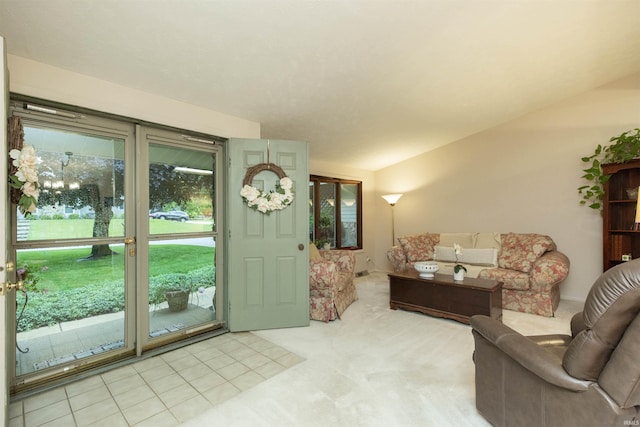 12069 N Timberline Trce, Granger, IN 46530 - carpeted foyer with lofted ceiling