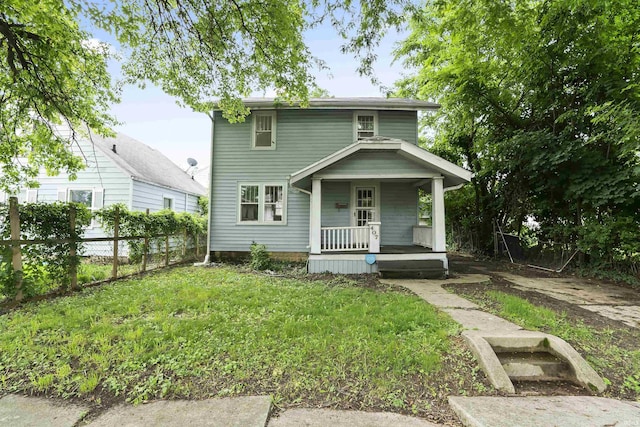 407 W Branning Ave, Fort Wayne, IN 46807 - view of front of home with a porch