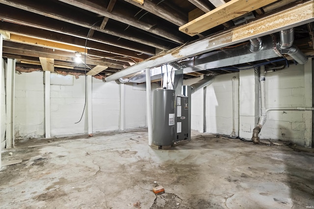 407 W Branning Ave, Fort Wayne, IN 46807 - unfinished basement featuring water heater