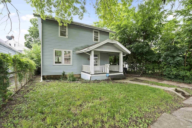 407 W Branning Ave, Fort Wayne, IN 46807 - view of front of house with covered porch