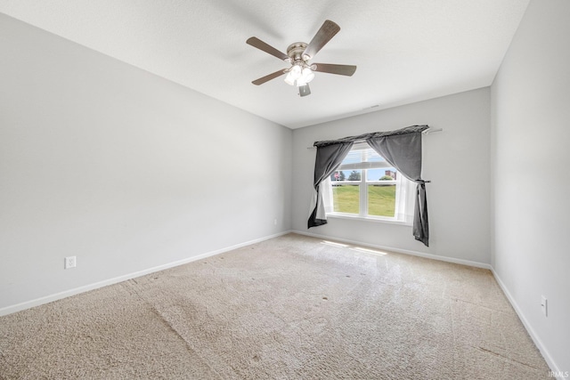 13233 Mera Cv, Fort Wayne, IN 46814 - empty room with carpet and ceiling fan