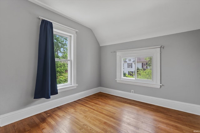1060 Woodward Ave, South Bend, IN 46616 - empty room featuring lofted ceiling and wood finished floors