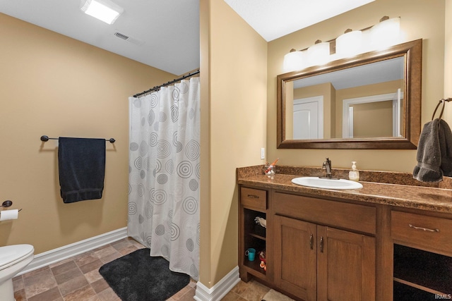 1176 W Whitetail Dr, Columbia City, IN 46725 - full bathroom with vanity and a shower with shower curtain