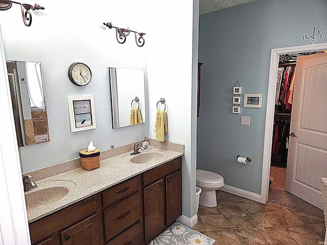 3520 Lintel Dr, West Lafayette, IN 47906 - full bathroom with double vanity and a spacious closet