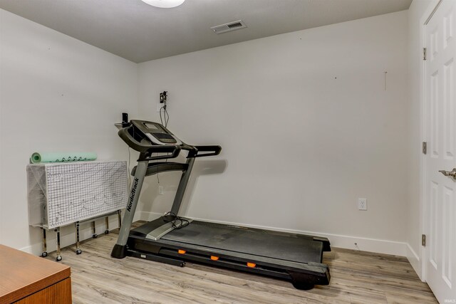 904-3 Reyling Dr, Jasper, IN 47546 - workout area with wood finished floors