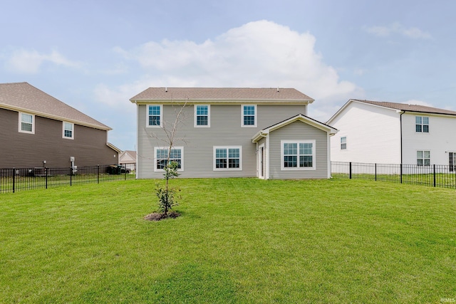 17951 Paula Walk, Westfield, IN 46074 - back of property with a fenced backyard