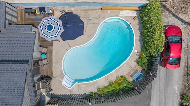 220 N Line St, Churubusco, IN 46723 - view of pool