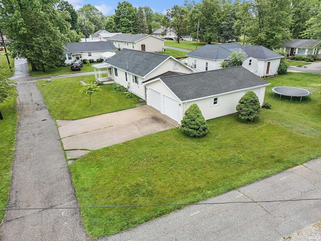 610 S Washington St, Warsaw, IN 46580 - aerial perspective of suburban area