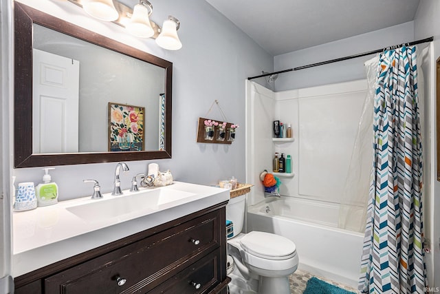 58380 Ash Rd, Osceola, IN 46561 - full bath featuring shower / tub combo with curtain and vanity