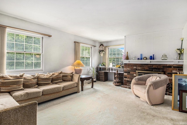 1356 Hampshire Dr, South Bend, IN 46614 - living area with carpet flooring