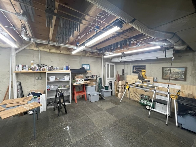 280 Ln 230 Jimmerson Lk, Angola, IN 46703 - view of unfinished below grade area
