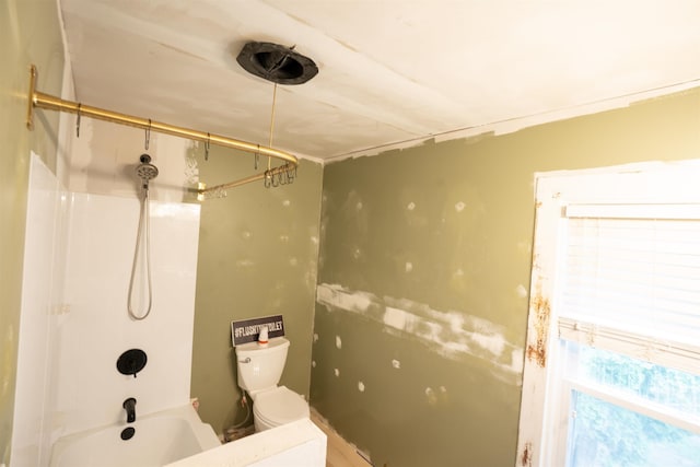 120 N Main St, Avilla, IN 46710 - full bathroom with toilet and bathtub / shower combination