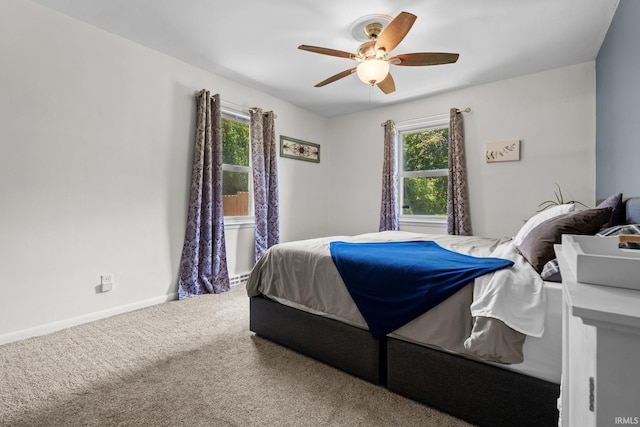 51881 Currant Rd, Granger, IN 46530 - bedroom featuring carpet floors and ceiling fan