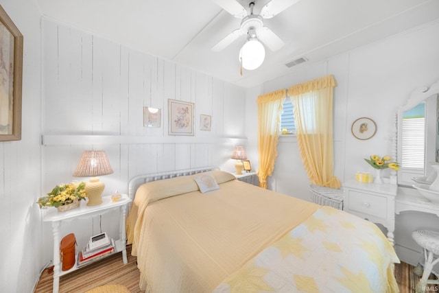 387 Ems T26 Ln, Leesburg, IN 46538 - bedroom with a decorative wall and a ceiling fan