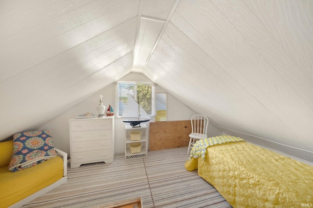 387 Ems T26 Ln, Leesburg, IN 46538 - carpeted bedroom featuring vaulted ceiling