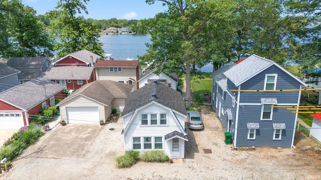 387 Ems T26 Ln, Leesburg, IN 46538 - aerial view of property and surrounding area featuring a nearby body of water