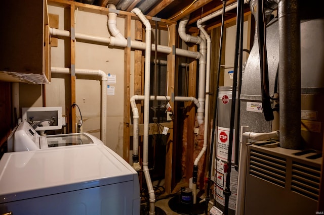 27222 Country Lake Ln, Elkhart, IN 46514 - utility room with washing machine and dryer