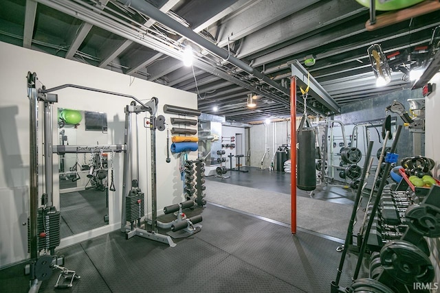 55623 Little Creek Ln, Middlebury, IN 46540 - view of workout area