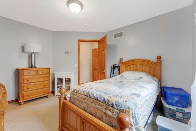 1108 Willen Ln, Fort Wayne, IN 46818 - bedroom featuring light carpet and baseboards