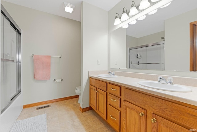 1108 Willen Ln, Fort Wayne, IN 46818 - bathroom with double vanity and baseboards